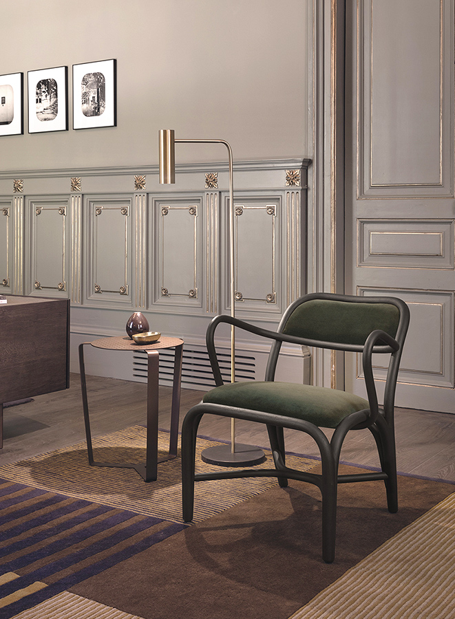 meuble d'intérieur - fauteuil tapissé fontal