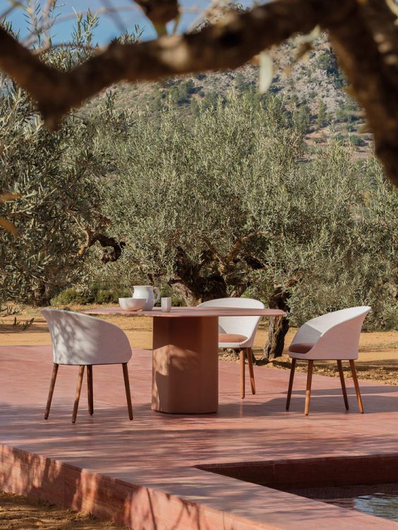 meuble d'extérieur - tables - table hexagonale talo outdoor