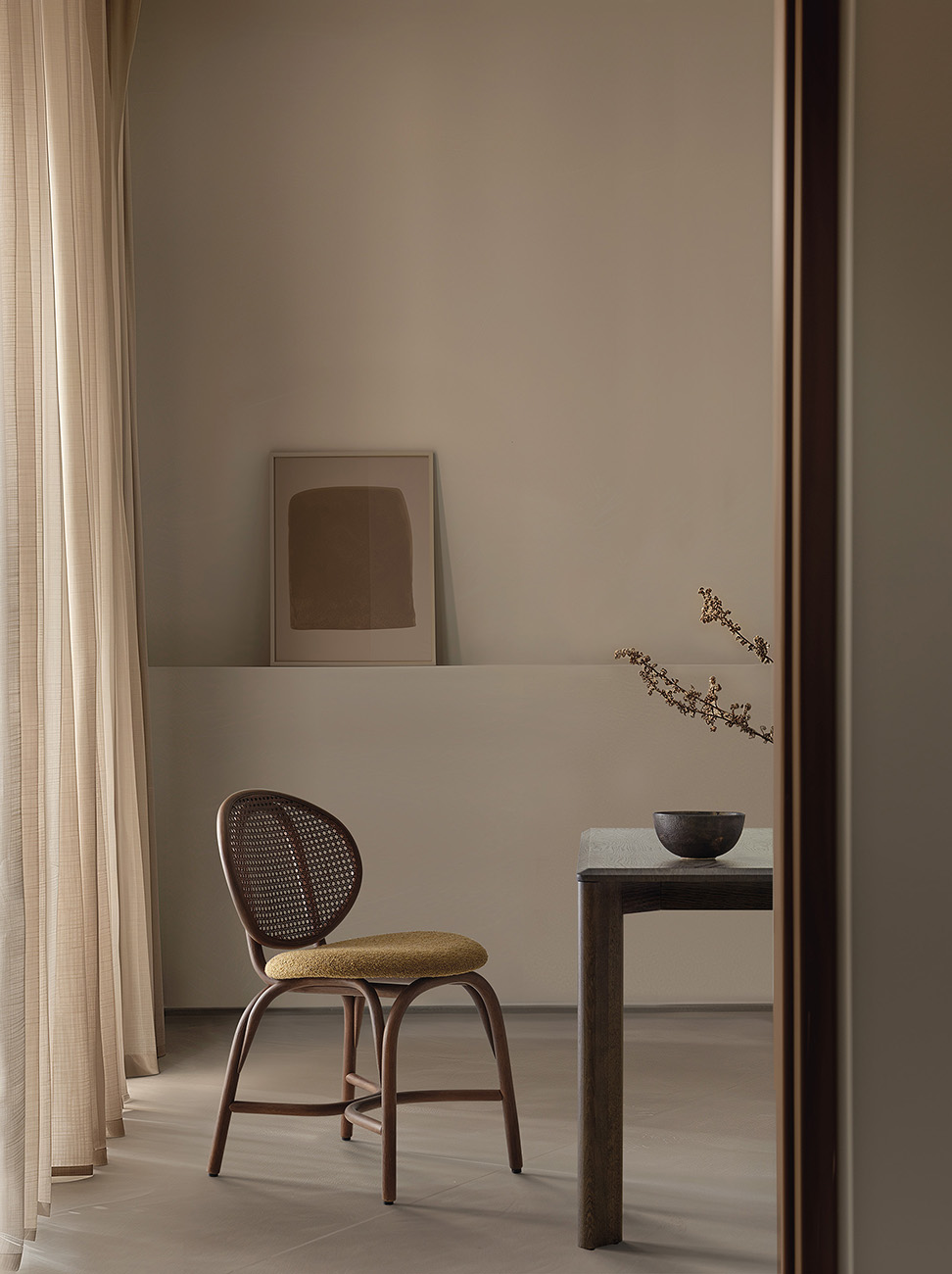 chaises - chaise tapissée loop chaises - chaise tapissée loop