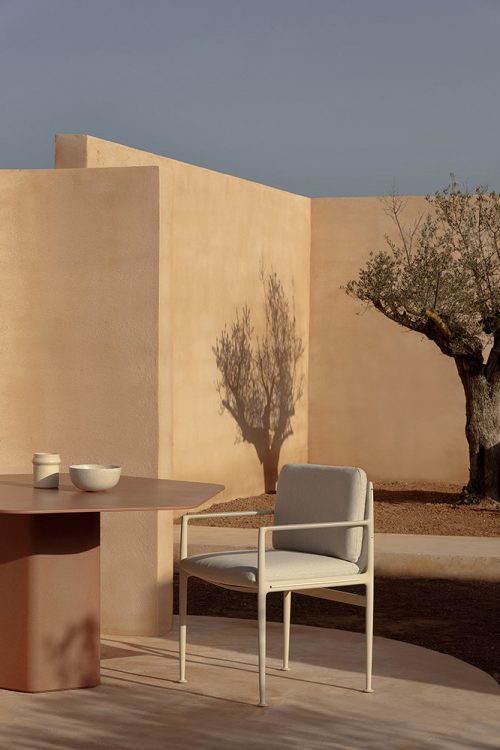 meuble d'extérieur - chaises - fauteuil de salle à manger obi